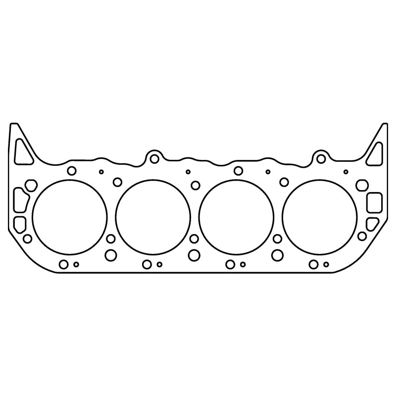 COMETIC C15413-043 HEAD GASKET .043" COPPER ROUND H/G CHEVY BB HEAD GSKT 4.320" BORE