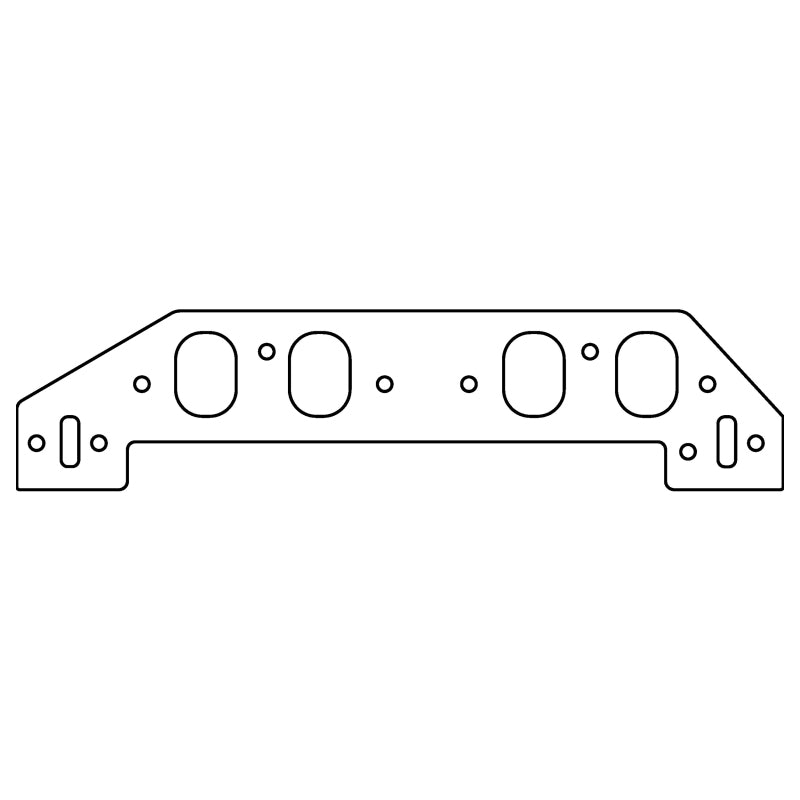 COMETIC C15500-060 CHEVROLET MARK-IV; GM GEN-V/VI BIG BLOCK V8 .060" FIBER INTAKE MANIFOLD GASKET, WITH REHER-MORRISON 12 DEG