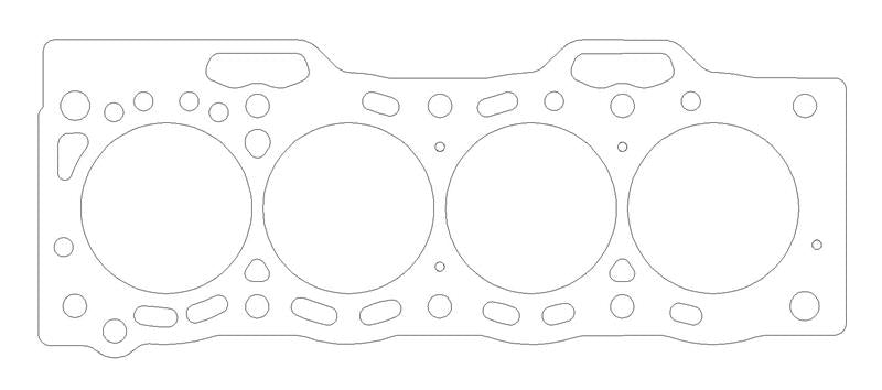 COMETIC C4109-080 HEAD GASKET .080" COPPER TOY TERCEL 3EE 74MM BORE
