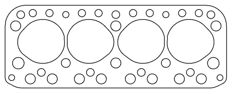 COMETIC C4145-063 HEAD GASKET .063" COPPER AUSTIN MINI 1000CC 67.5MM BORE