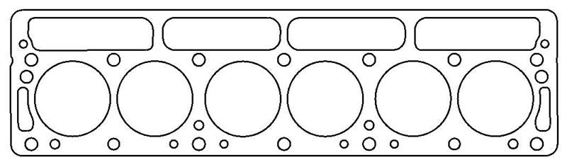 COMETIC C4154-080 HEAD GASKET .080" COPPER 6-CYL TRIUMPH TR6 HD GSK 76MM