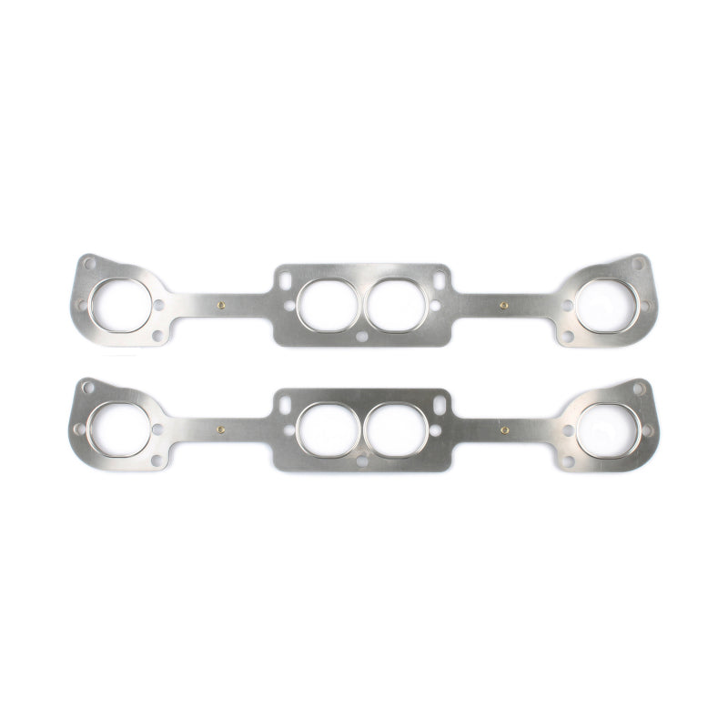 COMETIC C5039-030 CHEVROLET GEN-I SMALL BLOCK V8 .030" MLS EXHAUST MANIFOLD GASKET SET, BRODIX 13 DEGREE HEAD, 13 STUD, 4.4"