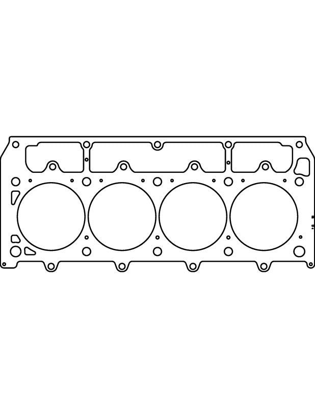 COMETIC C5077-060 HEAD GASKET .060" MLX 5-LAYER GM LSX RHS 4.200" BORE