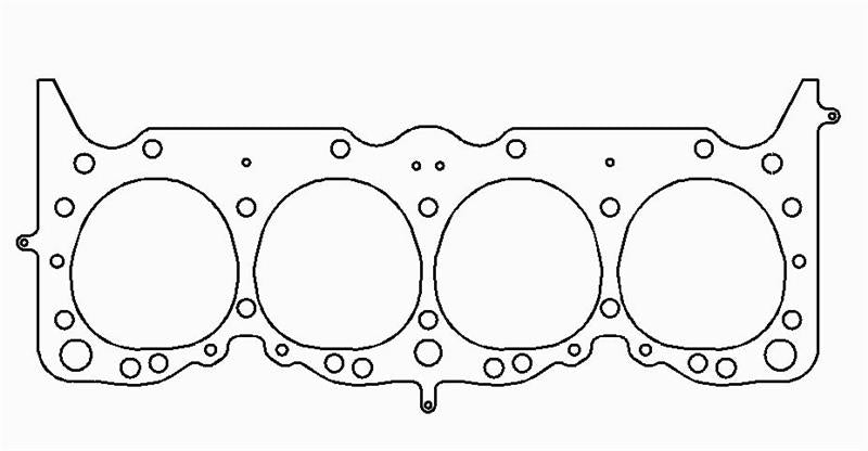 COMETIC C5219-045 HEAD GASKET .045" MLS GM 348/409 1961-65 V8 4.437"