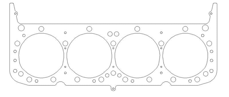 COMETIC C5272-036 HEAD GASKET .036" MLS VALVE POCKETED BORES CHEVY SM BLOCK 4.165" BORE