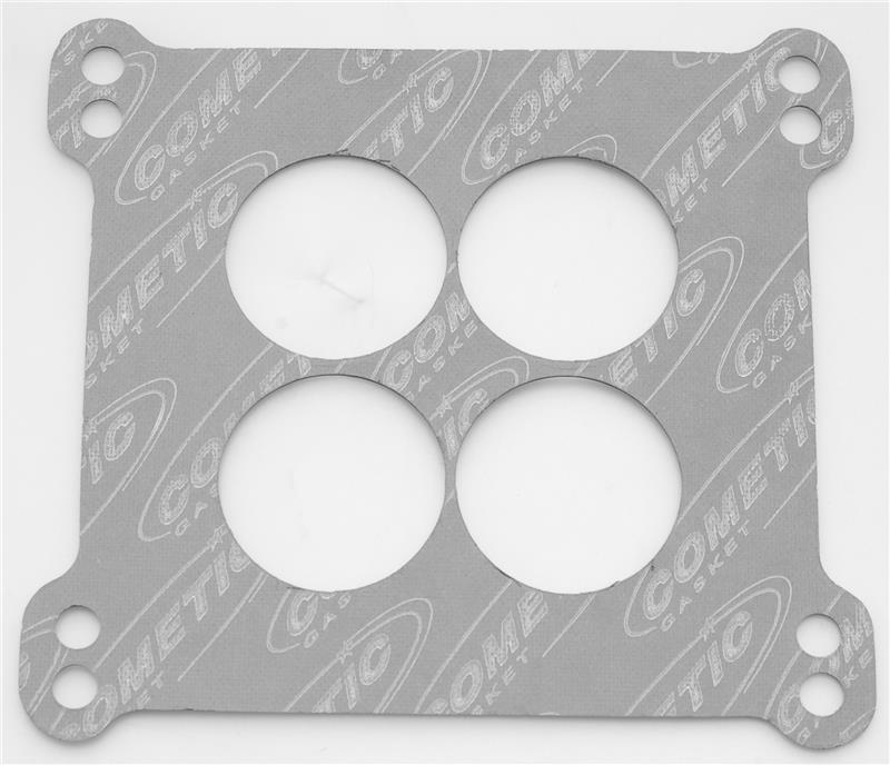 COMETIC C5280 HOLLEY 4 BARREL 390 CFM .047" FIBER CARBURETOR GASKET, 1-19/32" HOLES
