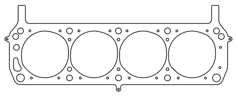 COMETIC C5366-060 HEAD GASKET .060" MLS-5 LEFT HEAD GASKT FORD 302/351 SVO 4.20" BORE