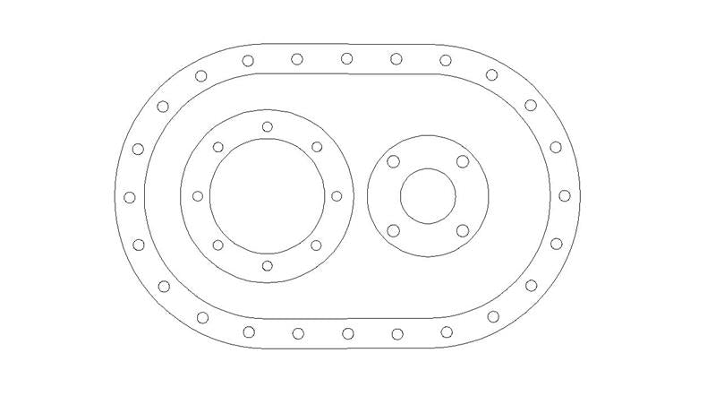 COMETIC C5507 NASCAR .059" CFM-20 FUEL CELL GASKET KIT
