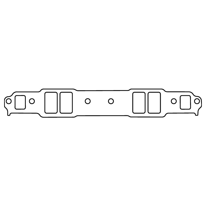 COMETIC C5542-020 CHEVROLET GEN-1 SMALL BLOCK V8 .020" FIBER INTAKE MANIFOLD GASKET SET, 1.240" X 2.100" PORT