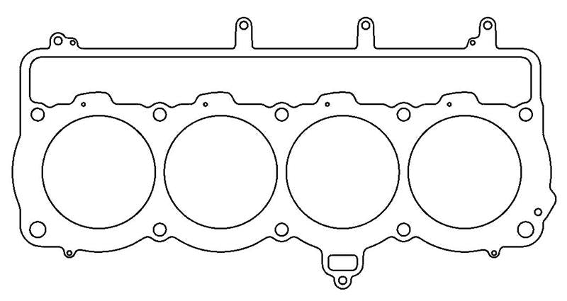 COMETIC C5547-040 HEAD GASKET .040"MLS HALF HARD GM USAC MIDGET 4.155" BORE