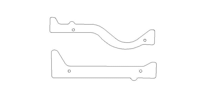 COMETIC C5556-047 CHRYSLER MAGNUM V8 .047" FIBER INTAKE END SEALS KIT, FRONT & REAR CROSSOVERS