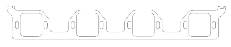 COMETIC C5598-047 CHRYSLER GEN-2 HEMI .047" FIBER INTAKE MANIFOLD GASKET SET
