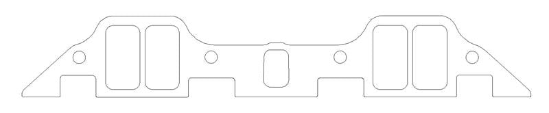 COMETIC C5611-060 CHRYSLER B/RB .060" FIBER INTAKE MANIFOLD GASKET SET, EXCLUDING MAX WEDGE HEADS