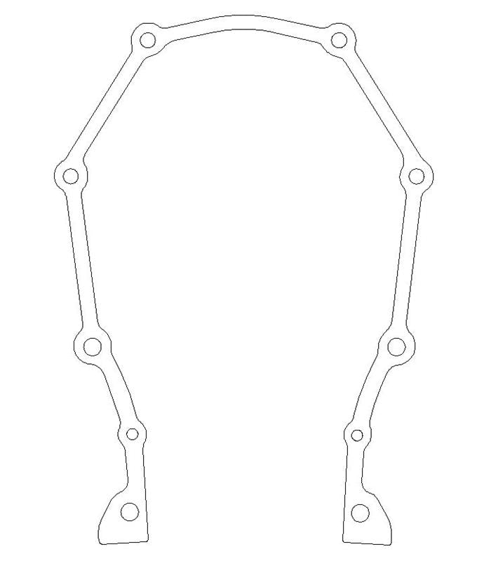 COMETIC C5618-018 CHRYSLER B/RB .018" AFM TIMING COVER GASKET