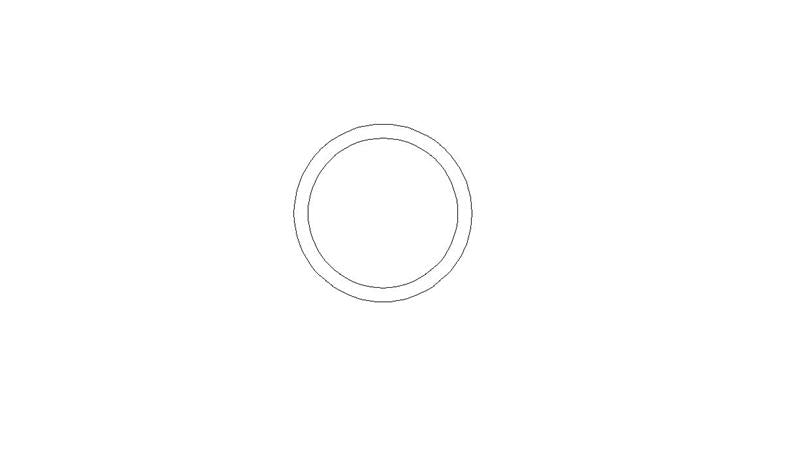 COMETIC C5630-060 CHRYSLER LA V8 .060" FIBER DISTRIBUTOR GASKET
