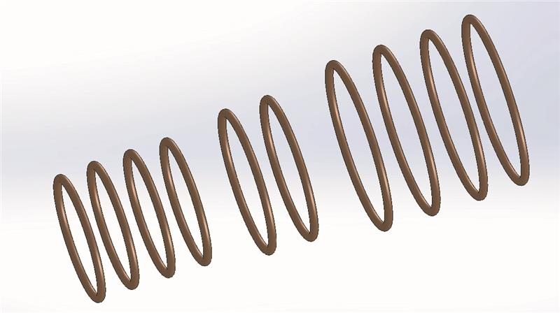 COMETIC C5632 ATI 6" DAMPER O-RING REBUILD KIT, 4 RING DESIGN