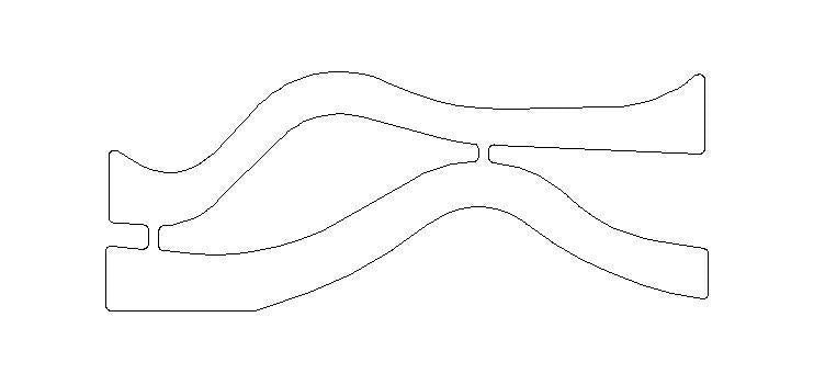COMETIC C5653-060 FORD WINDSOR .060" FIBER INTAKE END SEALS KIT, FORD RACING N351 SPORTSMAN CYLINDER HEAD M-6049-N351