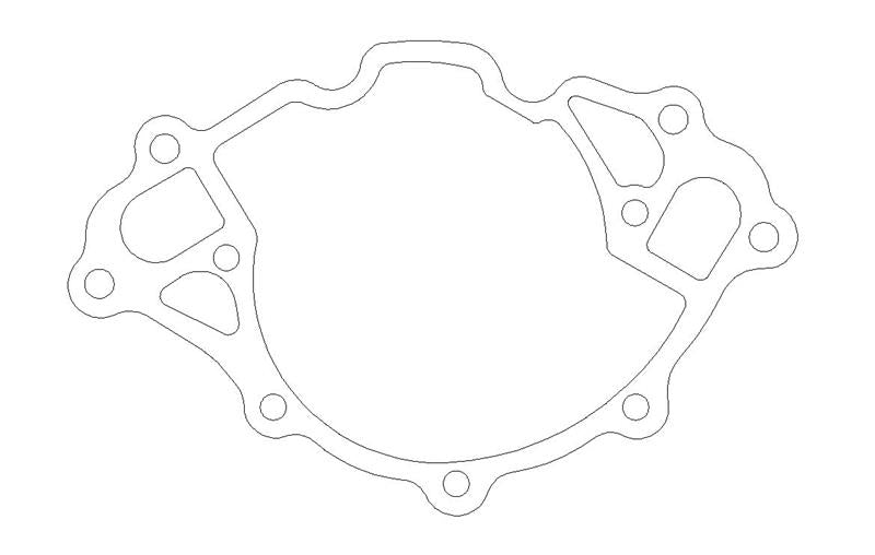 COMETIC C5662-018 FORD 351W WINDSOR V8 .018" AFM WATER PUMP GASKET, SVO