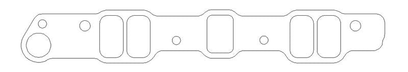 COMETIC C5778-060 PONTIAC V8 .060" FIBER INTAKE MANIFOLD GASKET SET