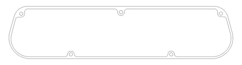 COMETIC C5784-060 CHRYSLER A4 MIDGET/A8 SPRINT CAR BLOCK .060" AFM VALVE COVER GASKET, WITH W9 CYLINDER HEAD