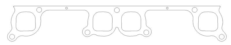 COMETIC C5928-030 CHEVROLET GEN-1 SMALL BLOCK V8 .030" MLS EXHAUST MANIFOLD GASKET SET, BRODIX 12 X 12 HEAD/WELD TECH MANIFOL