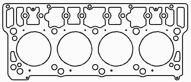 COMETIC C5984-062 HEAD GASKET .062" MLX-5 96MM W/20MM DOWELS FORD POWERSTROKE 6.0L 07-08