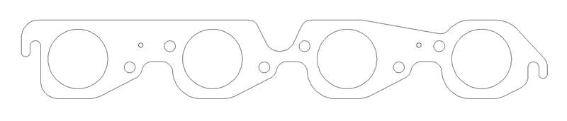 COMETIC C5996-030 CHEVROLET MARK-IV, GM GEN-V/VI BIG BLOCK V8 .030" MLS EXHAUST MANIFOLD GASKET SET, 2.130" ROUND PORTS