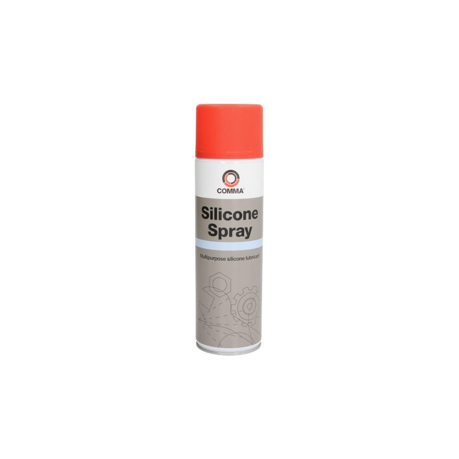 Comma Silicone Spray Silicon Lubricant