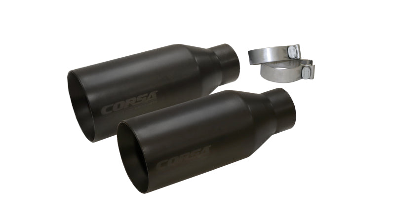 Corsa 14051BPC Tip Kit Single (Qty 2) 5.0"