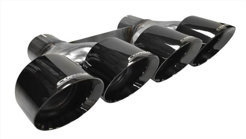Corsa 14062BLK Tip Kit Quad 4.5"