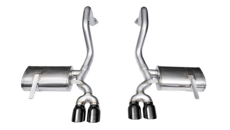 Corsa 14132BLK Axle-Back 2.5" Dual Rear Twin 3.5" Corvette C5 5.7 V8