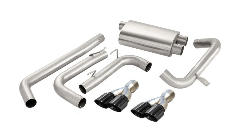 Corsa 14143BLK Cat-Back 3.0" Dual Rear Twin 3.5" Camaro/Firebird LS1