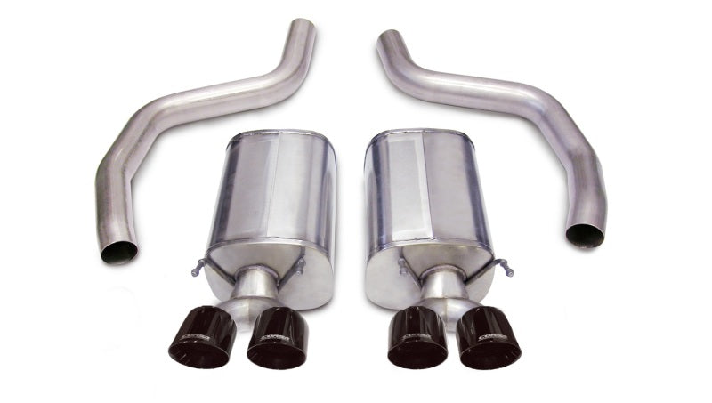 Corsa 14164BLK Axle-Back 3.0" Dual Rear Twin 4.0" Corvette C6 Z01/ZR1