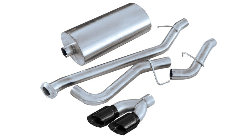 Corsa 14260BLK Cat-Back 3.0" Single Side Twin 4.0" Silverado 99-06