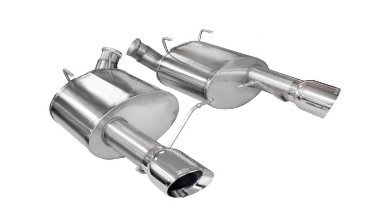 Corsa 14316 Axle-Back 3.0" Dual Rear Single 4" Mustang 5.0 '11-14