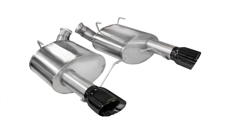 Corsa 14316BLK Axle-Back 3.0" Dual Rear Single 4" Mustang 5.0 '11-14