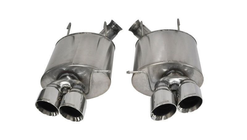 Corsa 14321 Axle-Back 3.0" Dual Rear Twin 4" Mustang 5.8 '13-14