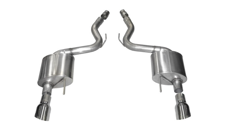 Corsa 14326 Axle-Back 3.0" Dual Rear Single 4.5" Mustang 5.0 15-17