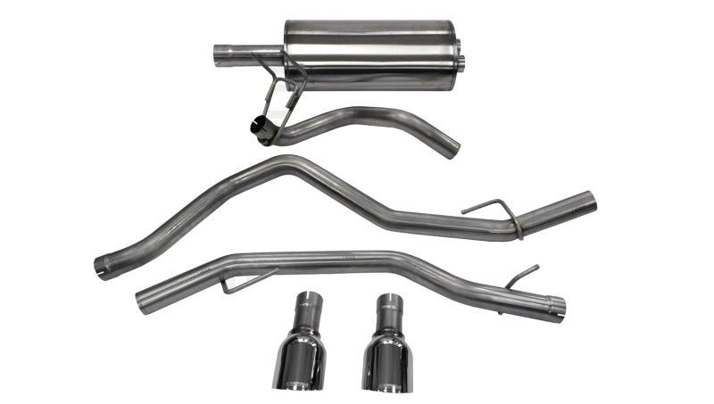 Corsa 14405 Cat-Back 3.0" Dual Rear Single 4.5" Dodge Ram 09-20