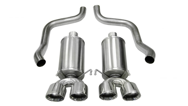 Corsa 14469 Axle-Back 2.5" Dual Rear Twin 3.5" Corvette C6