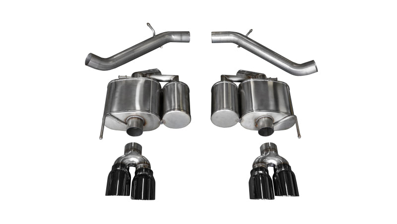 Corsa 14478BLK Axle-Back 3.0" Dual Rear Twin 4.0" ATS-V 3.6T 16-19