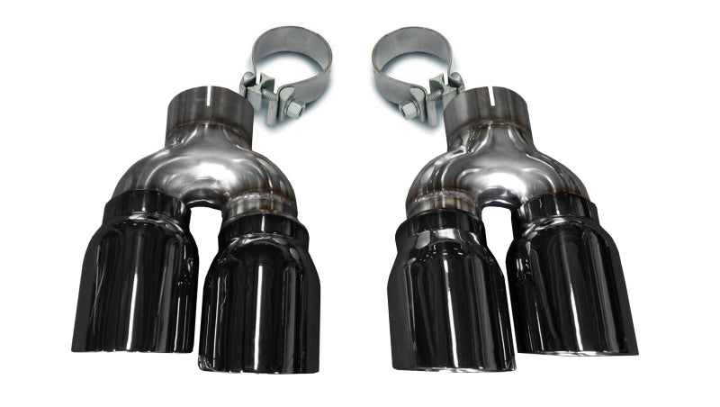 Corsa 14479BLK Tip Kit Twin 4.0"