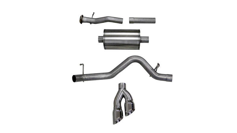 Corsa 14745 Cat-Back 3.0" Single Side Twin 4.0" Colorado 3.6 17-22