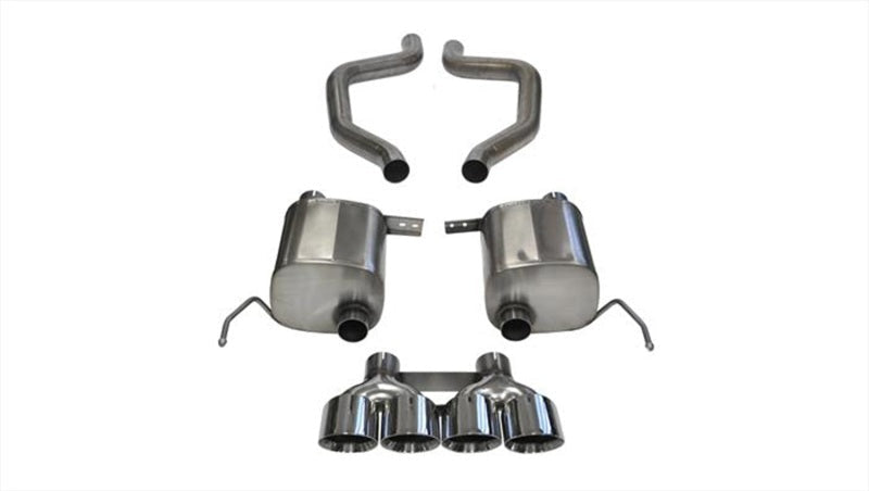 Corsa 14768 Axle-Back 2.75" Dual Rear Quad 4.5" Corvette C7 6.2