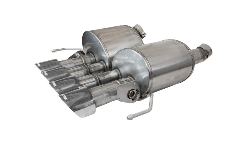 Corsa 14776 Valve-Back w Dual Mode NPP 2.75" Dual Rear Quad 4.5"