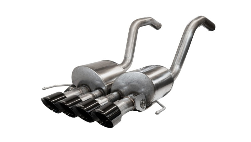 Corsa 14777BLK Axle-Back w Dual Mode NPP 2.75" Dual Rear Quad 4.5"
