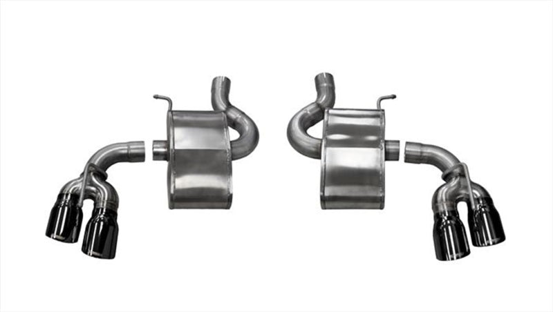 Corsa 14786BLK Axle-Back 2.75" Dual Rear Twin 4.0" Camaro 6.2 16-23
