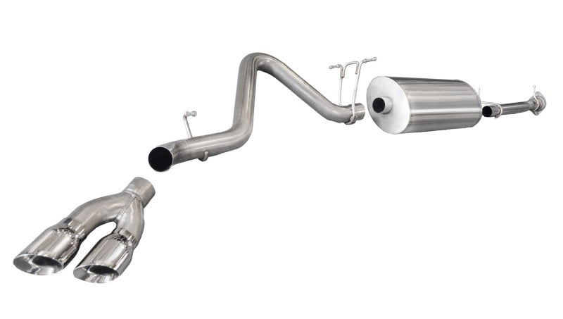 Corsa 14792 Cat-Back 3.0" Single Side Twin 4" Silverado 6.0 11-13