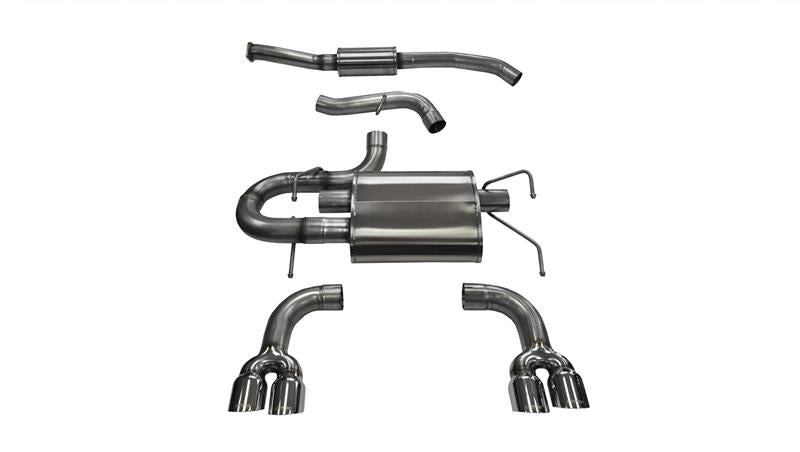 Corsa 14862 Cat-Back 3" Dual Rear Twin 3.5" Impreza WRX/STI 08-14