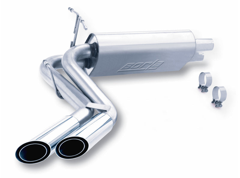 Corsa 14872 Cat-Back 3.0" Single Side Twin 4" Silverado 5.3 14-19